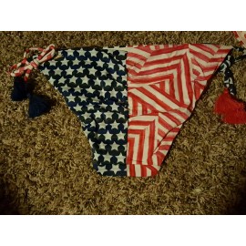 Victoria's Secret SZ M  Teeny Bikini Swim Bottoms~Stars/