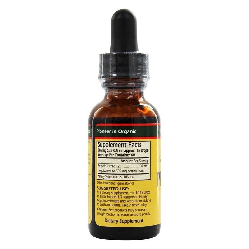 YS Organic Bee Farms 50% Super Strength Propolis Tincture, 1