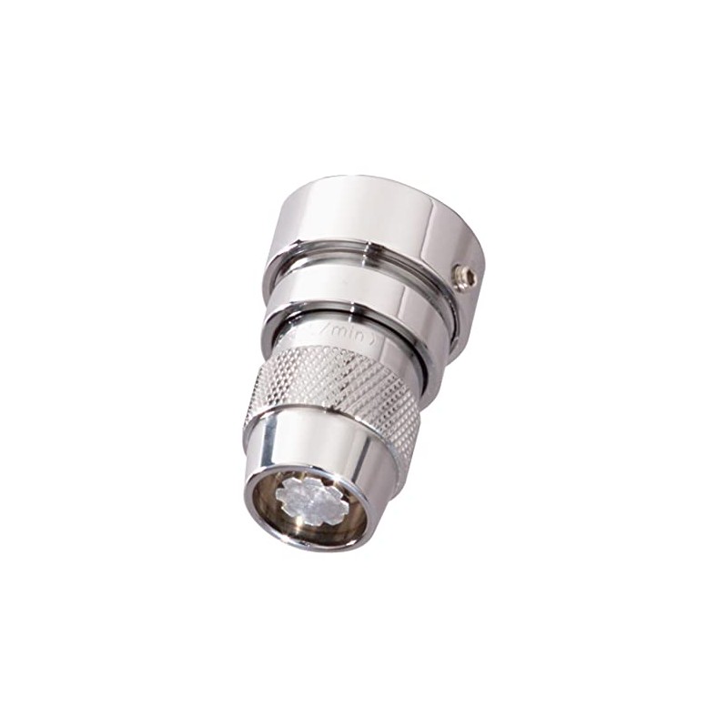 Symmons 4-285F Fre-Flo 1-Spray 1 in. Fixed Showerhead in Polished