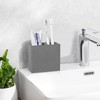 Diatomite Toothbrush Holder 2 Slots Tooth Brush Holder for Bathroom,