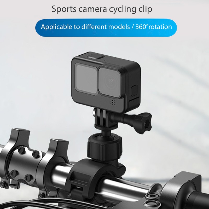 TELESIN 360° Outdoor Cycling Bicycle Fixed Pipe Clamp General Sports