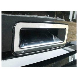 QAA is Compatible with 2007-2015 Lincoln MKX 2 Piece Stainless Tailgate Handle Accent Trim Ring DH47610