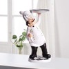 Chef Figurines Chef Statue for Kitchen Counter Top Restaurant Cafe