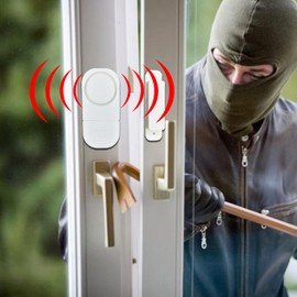 10 Pack Home Security Door Alarms for Kids Safety,Simply Safe Alarm System for Home,Door Sensor Alarm System for Home Security,Door Window Alarm Sensors Garage Prevent Robbery Alarm Sensor