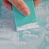 BOOLOOEN Screen Stencils Squeegee,Mini Squeegees, Self Adhesive Screen Stencil Squeegee,