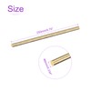 DMiotech 1 Pack 6 mm x 250 mm Brass Solid