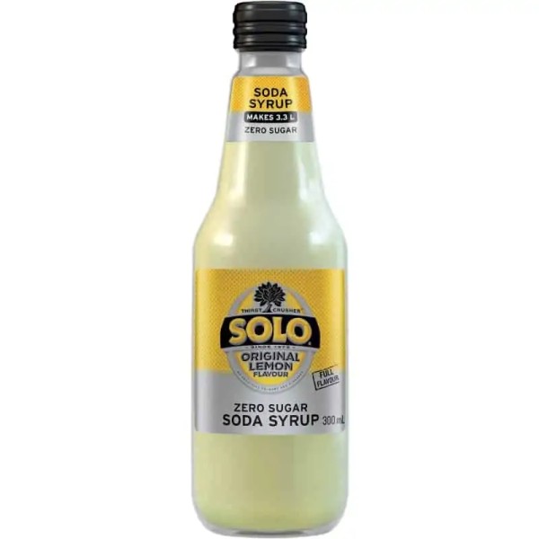 Schweppes Solo Zero Sugar Syrup 300ml