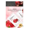 Mascarilla Antioxidante Coreana De Granada 1 Caja (10 Pz) Mixta
