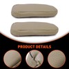 ECOTRIC Armrest Cover Compatible with 1992-1996 Ford Bronco - Med