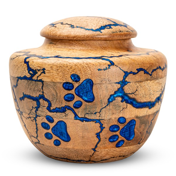 Pet Urn for Dogs Ashes - Paw Pet Urn for