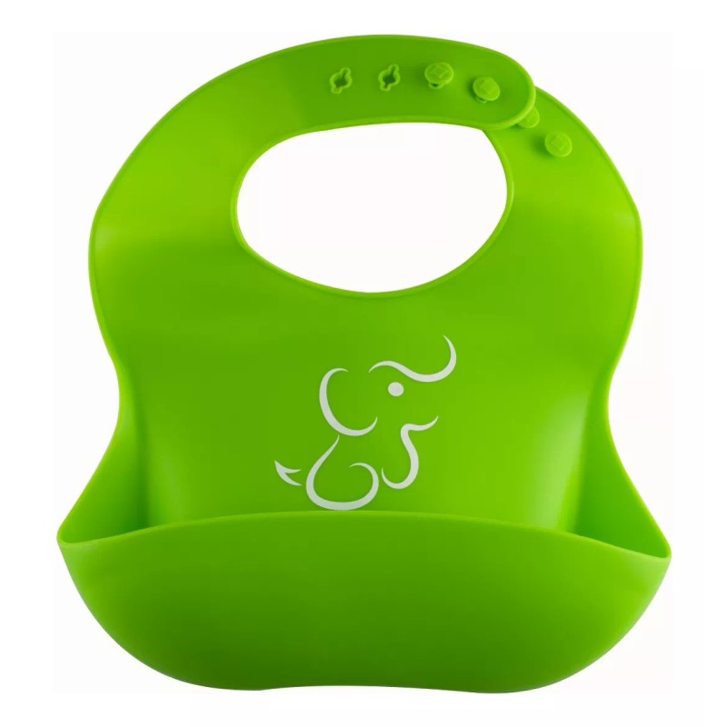 Papu Baby Set 2 Baberos Suaves De Silicón Para Bebé