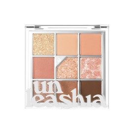 UNLEASHIA Glitterpedia - Sombra de ojos | Paleta | Maquillaje de ojos | Maquillaje de punto | Cosméticos (Ngrados3 All of Coralpink)
