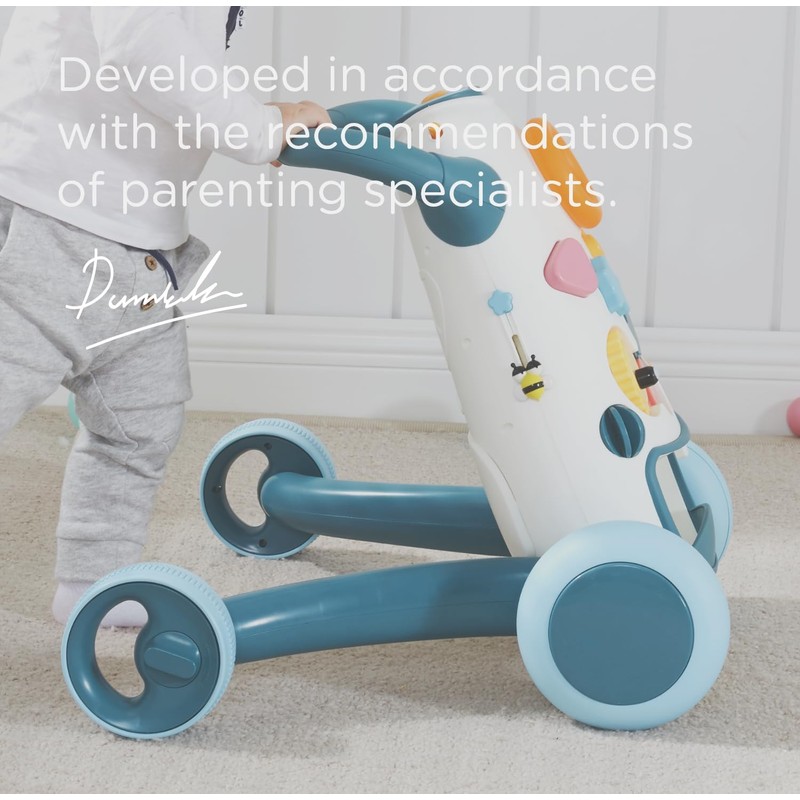 KÜB Montessori Baby Walker - Interactive Push Toy for Toddlers