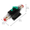 GRIRIW 15a Car Audio Circuit Breaker Protection Fuse Automatic Recovery