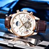 Gute Mens Watches Chronograph Men Designer Automatic Mechanical Skeleton Wrist