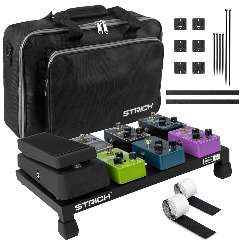 STRICH Guitar Pedal Board Aluminum Alloy 1.2lb Super Light Effect
