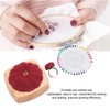 Pin Cushion Kit Cute Pumpkin Shape Pin Cushion Wooden Base