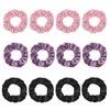 Gwabee 12 PCS Velvet Hair Scrunchies for Women's Hair, Soft