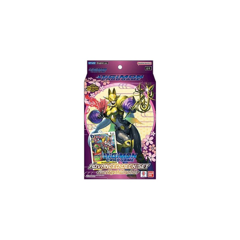 Digimon: Amethyst Mandala (ST-22) Advanced Deck