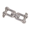 304 Stainless Steel Double Jaw Shackle Rustproof Universal Jaw Anchor