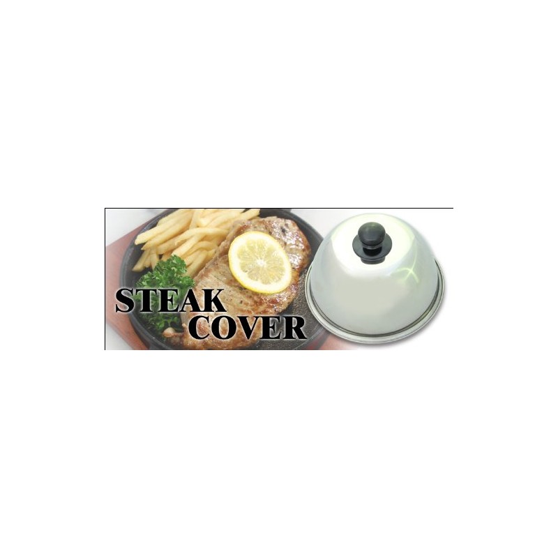 Commercial Steak Cover, Domed Cloche (18cm)