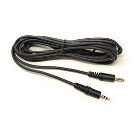 mCore 4m 3.5mm to 3.5mm Audio Cable Mini Jack Male to Male Stereo AUX Auxiliary TRS Lead Compatible with Headphone, Phone, Car Audio, Speaker, MP3, Home Stereo, Amp, TV, PC Laptop, HiFi (Black, 4m)