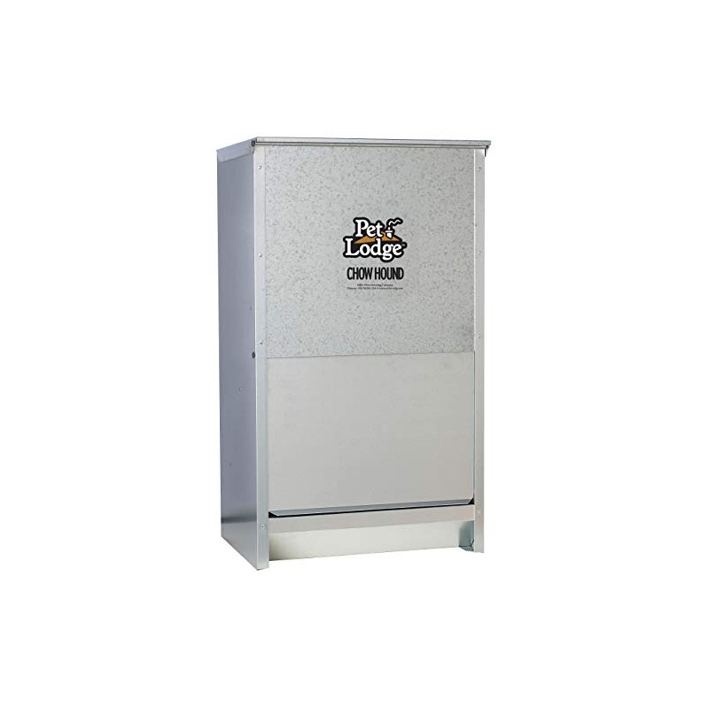 Pet Lodge® Automatic Dog Feeder | Chow Hound Outdoor Pet