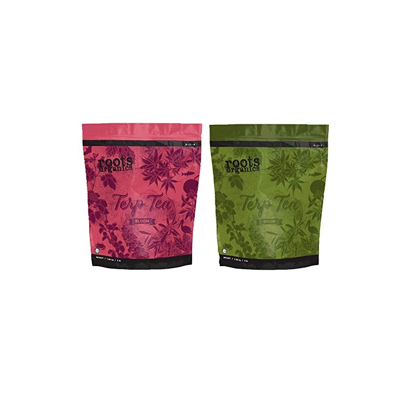 Roots Organics Terp Tea Combo Set (Grow + Bloom), 3