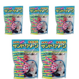 Asahi Sun Red Cloth Washer Sand Clean, Set of 5, Medium (Small) JTW11002