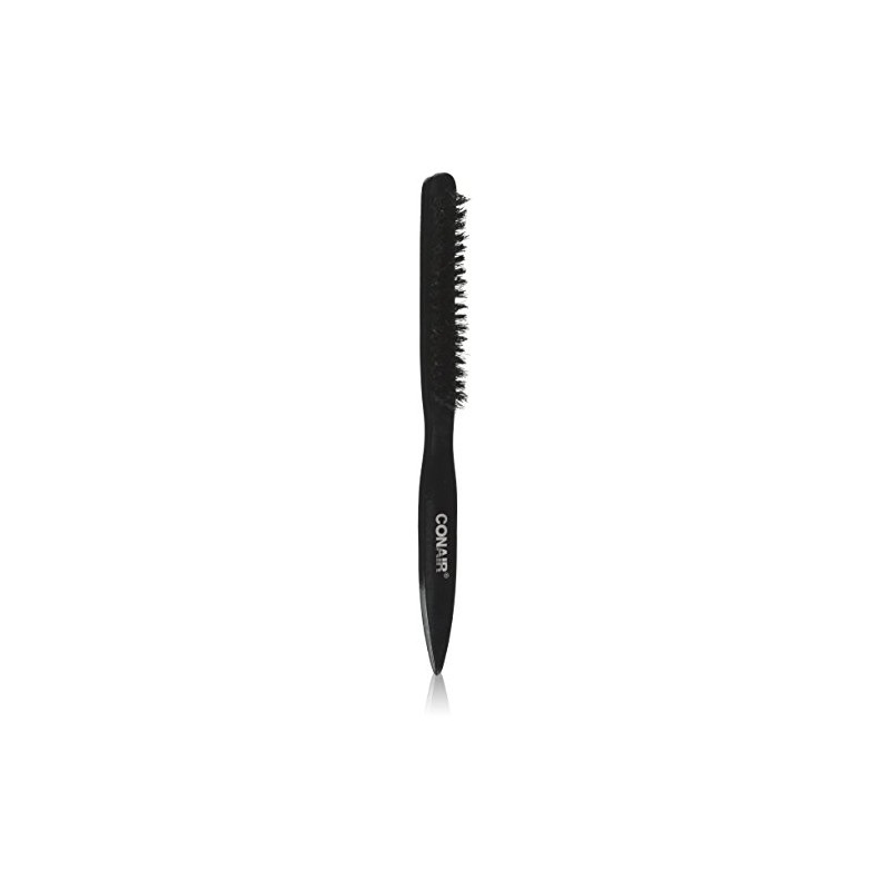 Conair Slim Teasing Hair Brush, Mixed Boar Bristle