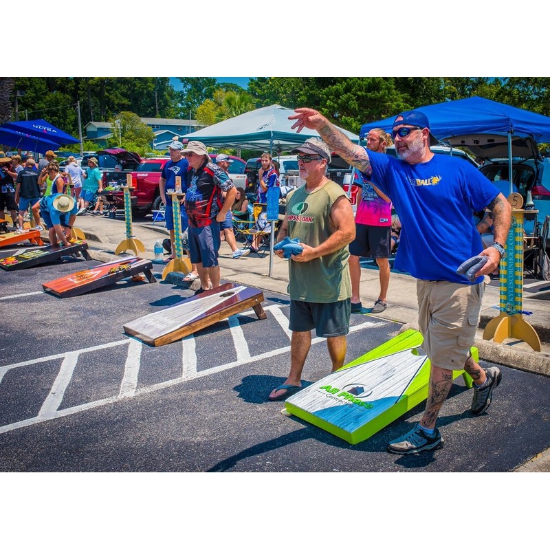 Waterproof & Non-Fading: Kyle’s Cornhole Wraps - South Carolina Flag