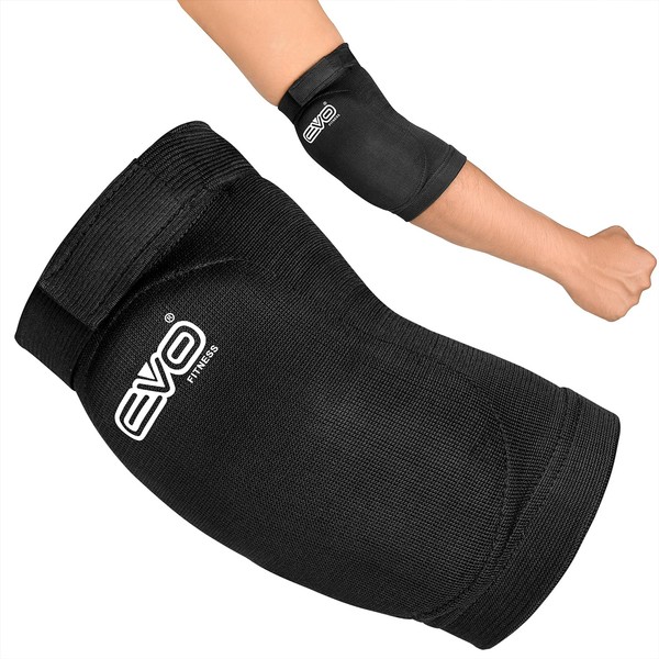 EVO Fitness Elbow Support Men Women Elbow Pads Brace Sleeves