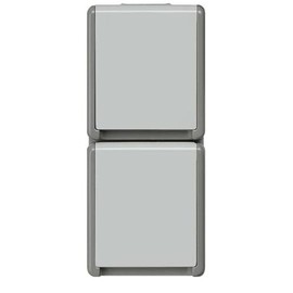 Siemens IS Schuko-Dose Delta Fläche,dGr/hGr 5UB4723