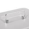 Relaxdays Lockable Cash Box, Removable Insert, 5 Compartments, Iron Cash