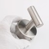 Towel Holders for Bathrooms Wall Mounted - 3 Set Silver
