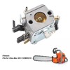 Chainsaw Carburetor Aluminum Engine Carb Carburettor Carburetter Replacement for Oleo‑Mac