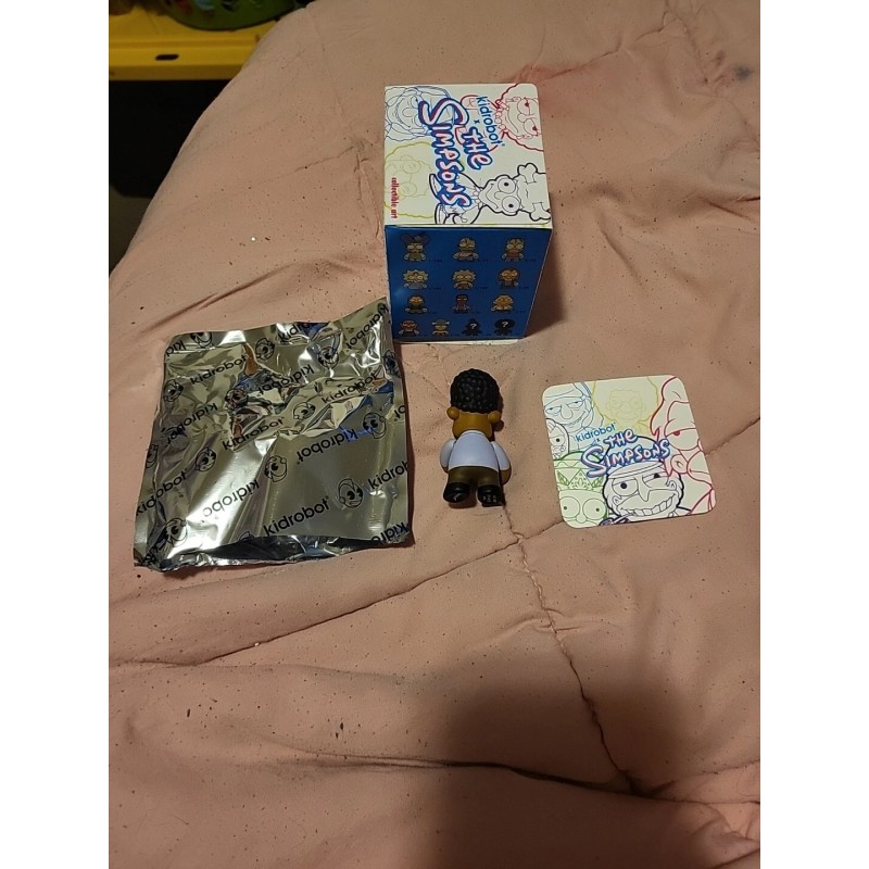 Kidrobot Simpsons Series 2 Carl mini figure
