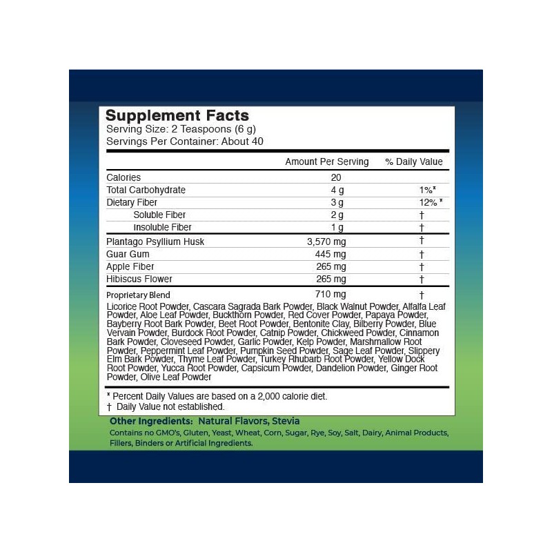 Miracles of Health Pura Cleanse II Super Herb & Fiber