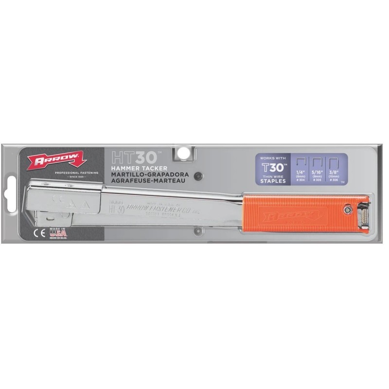 Arrow Fastener HT30 Thin Wire Hammer Tacker