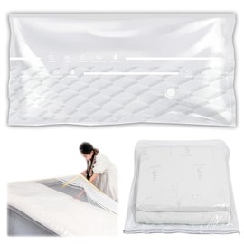 Jiavlyx Sacco Sottovuoto,Sacco Sottovuoto Materasso, Custodia Materasso, Conservazione A Lungo Polvere E Umidità, Per Traslochi, Conservazione E Trasporto (L 100 * 220)