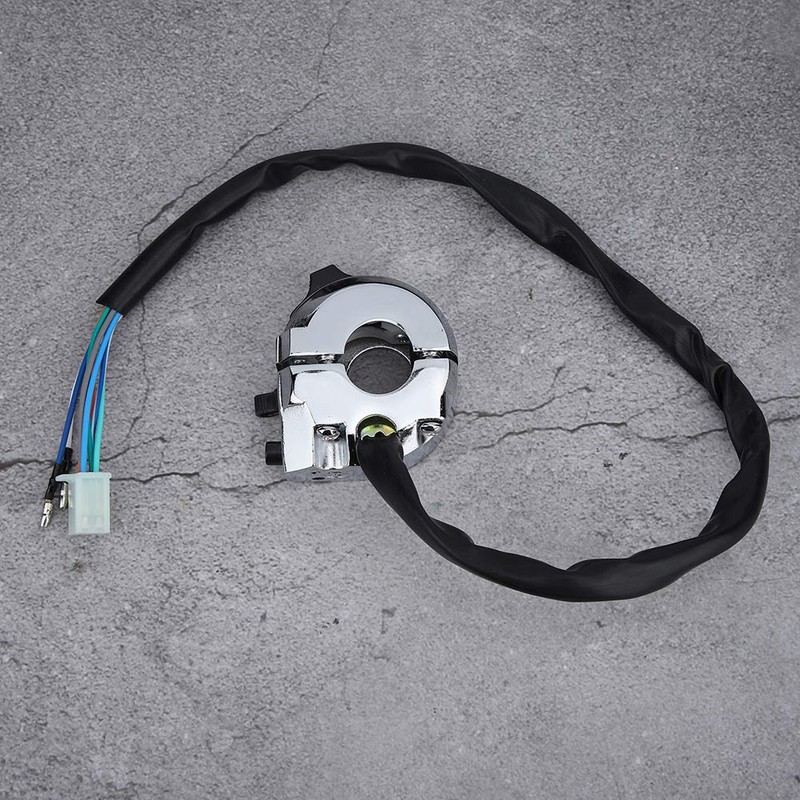 Suuonee Motorcycle Handlebar Switch,Motorcycle Function Switch Horn Turn Switch Blinker