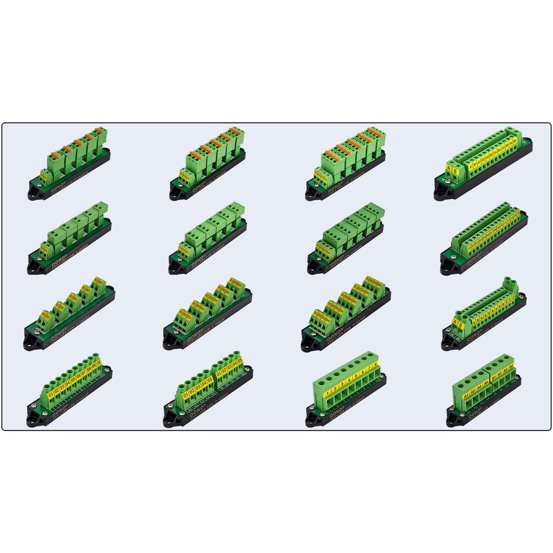 16Amp AC/DC 48V 2x12 Position Terminal Block Distribution Module. OONO