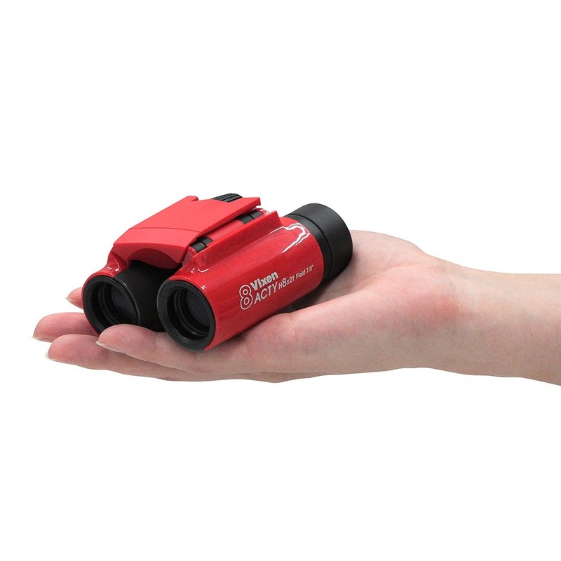 Vixen 71029-4 Active Series Binoculars Acti H8x21 Red