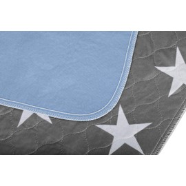 Neuma Design Bed Pads for Incontinence - 52” x 34” Large Reusable Washable Waterproof Mattress Protector - Pee Pad for Adults, Seniors, Kids, Hospitals, Pets - Durable Underpads (2 Pack)