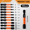 XIYING Allen Key Drill Bit Set, 10 Pcs (1.5mm-8mm) Hex