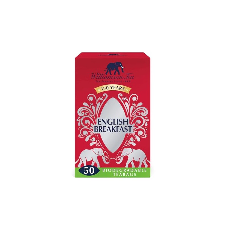 Williamson English Breakfast 50 Tea Bags 125g