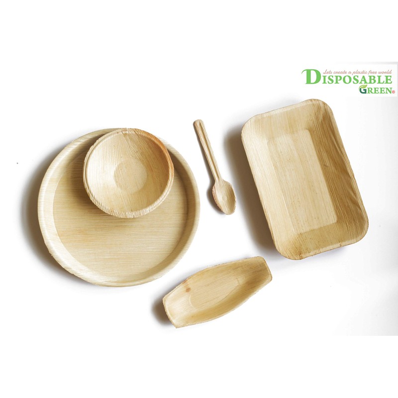 DISPOSABLE GREEN®| Box of 100 PCS | Sturdy Boat/Tray |