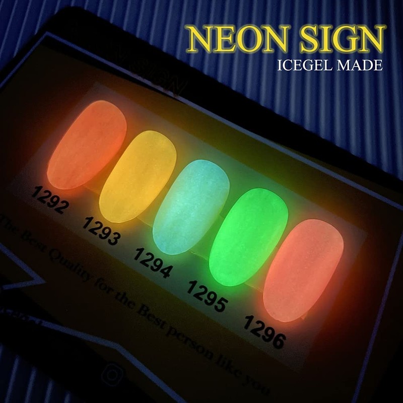 ICE GEL ABLACK Neon Sign Gel 1292 3g