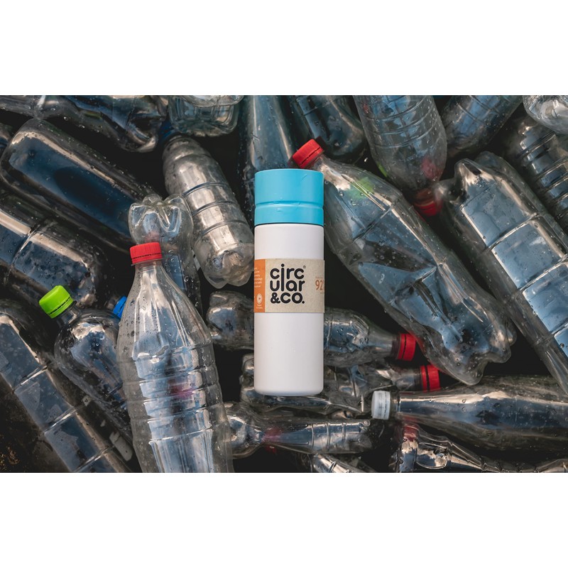 Circular and Co Leakproof 600ml Reusable Water Bottle made from