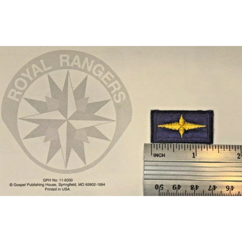 Vintage Royal Rangers Navy Blue / Purple & Yellow /